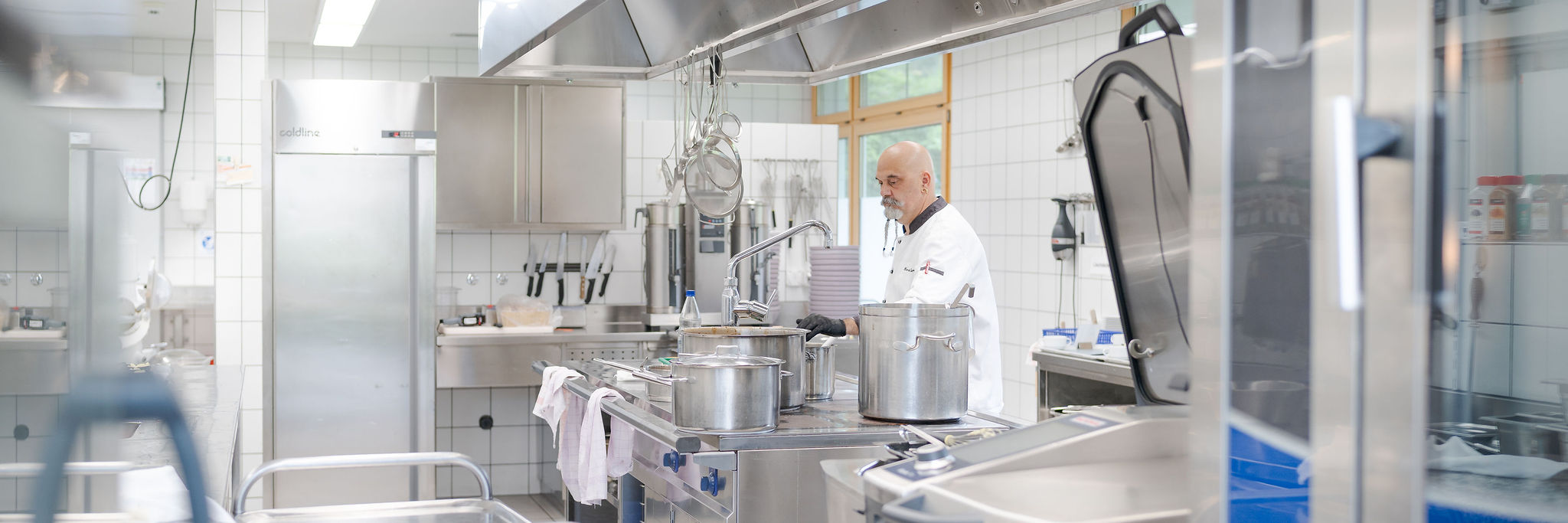 Gastronomie Küche mit Dominique